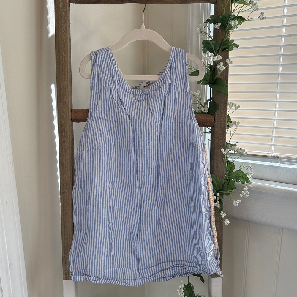 Vineyard Vines Blue and White Striped Blouse